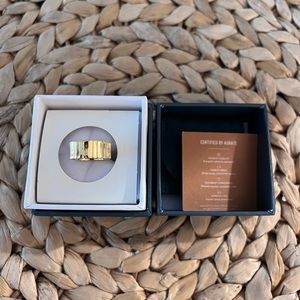 Aurate Infinity Ring - vermeil size 6